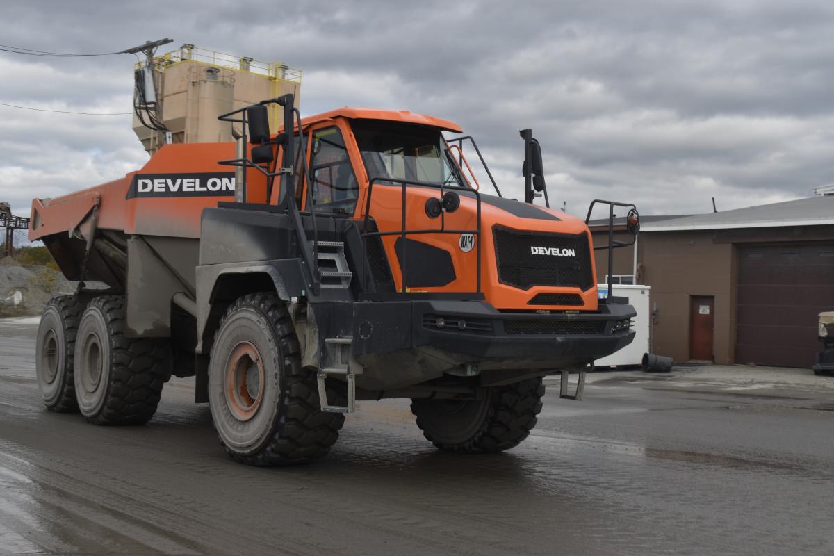 DEVELON haul truck